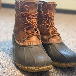 LL Bean Duck boots